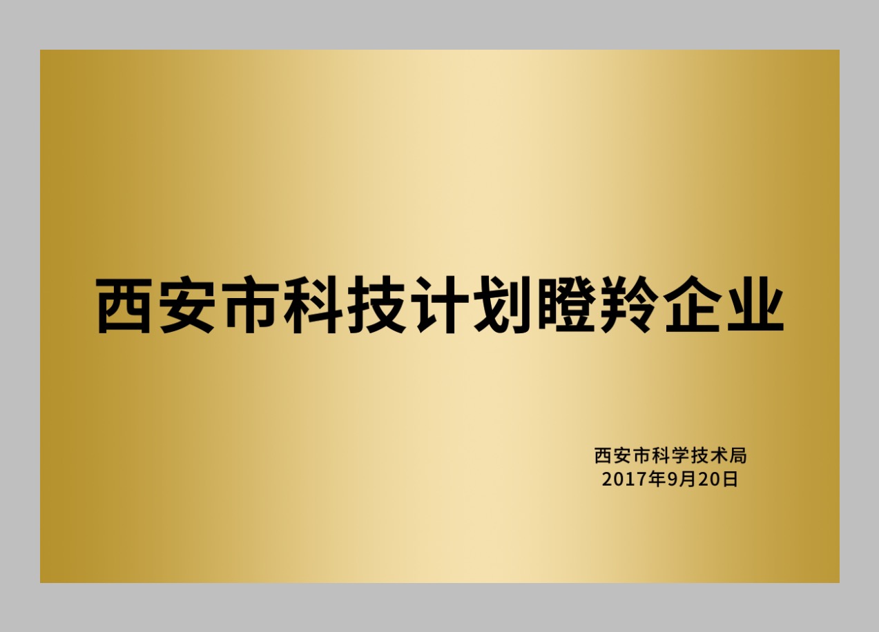 西安市科技計劃瞪羚企業(yè)
